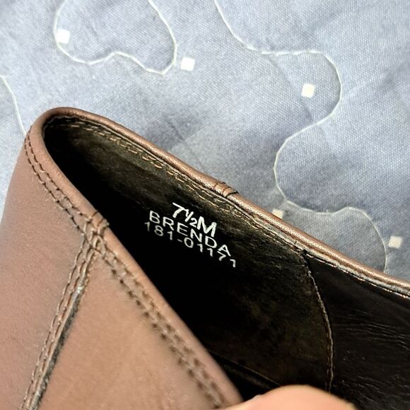 Paces Brenda brown heeled shoes size 7.5 - Picture 6 of 7